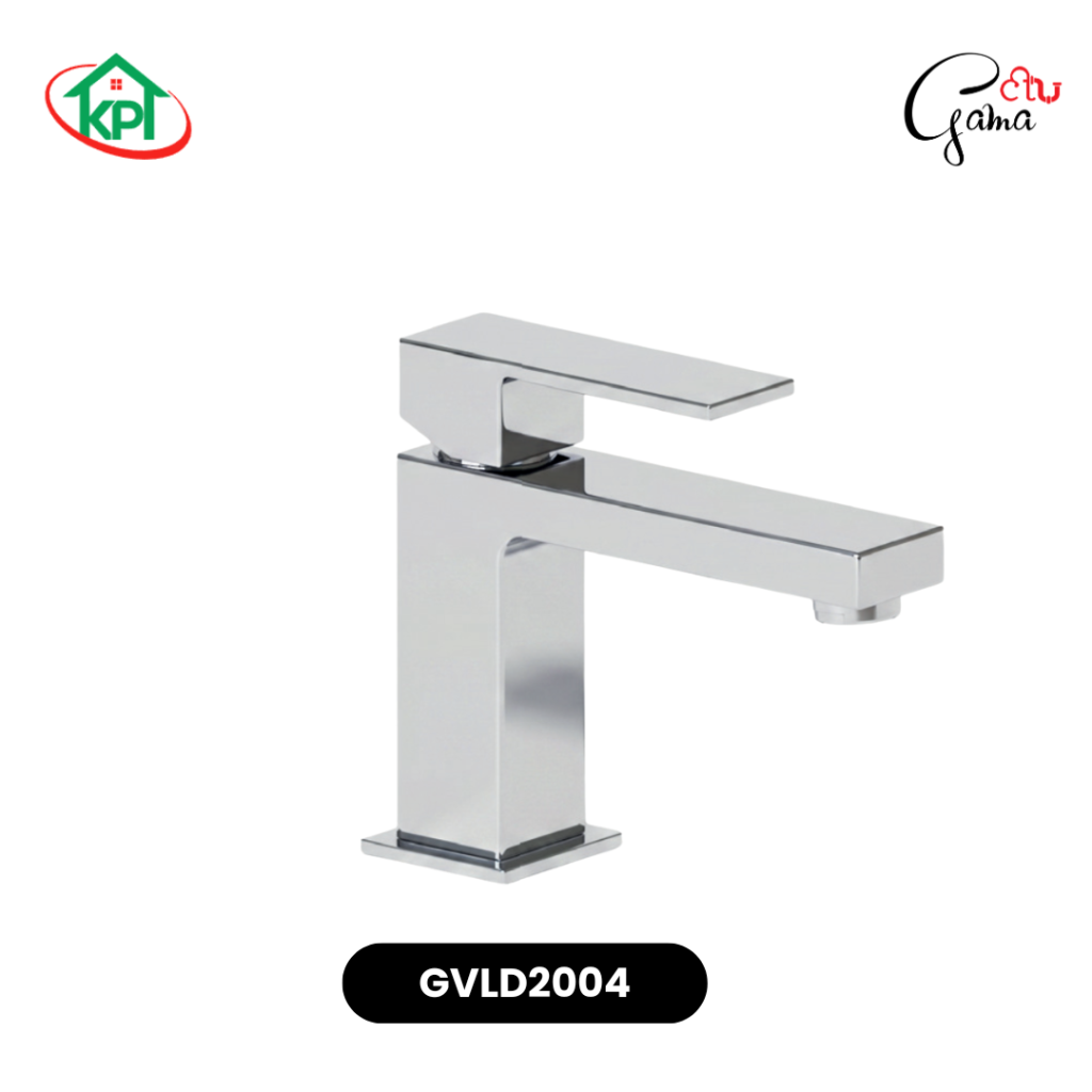 Vòi Lavabo đồng thau nóng lạnh GAMA GVLD2004