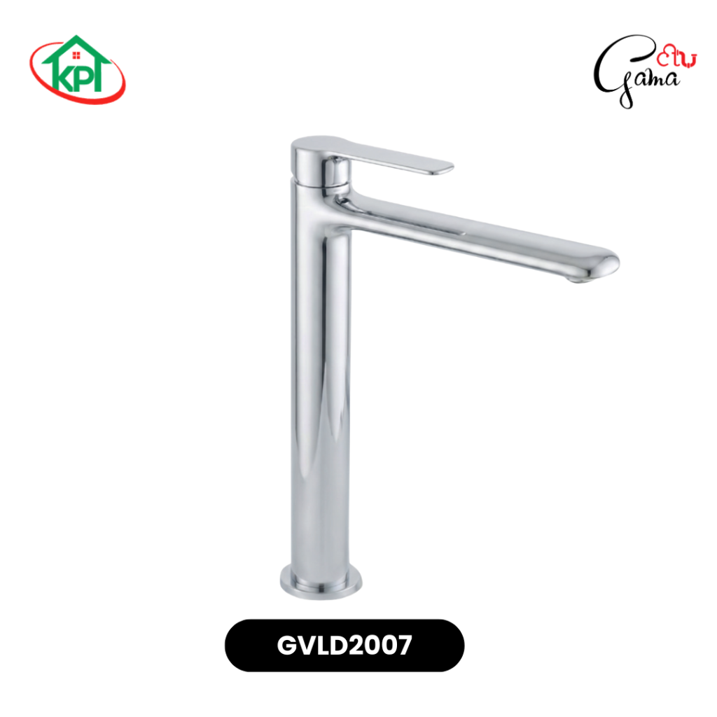 Vòi Lavabo đồng thau nóng lạnh GAMA GVLD2007