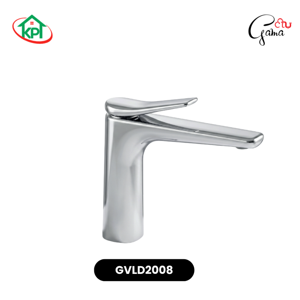 Vòi Lavabo đồng thau nóng lạnh GAMA GVLD2008