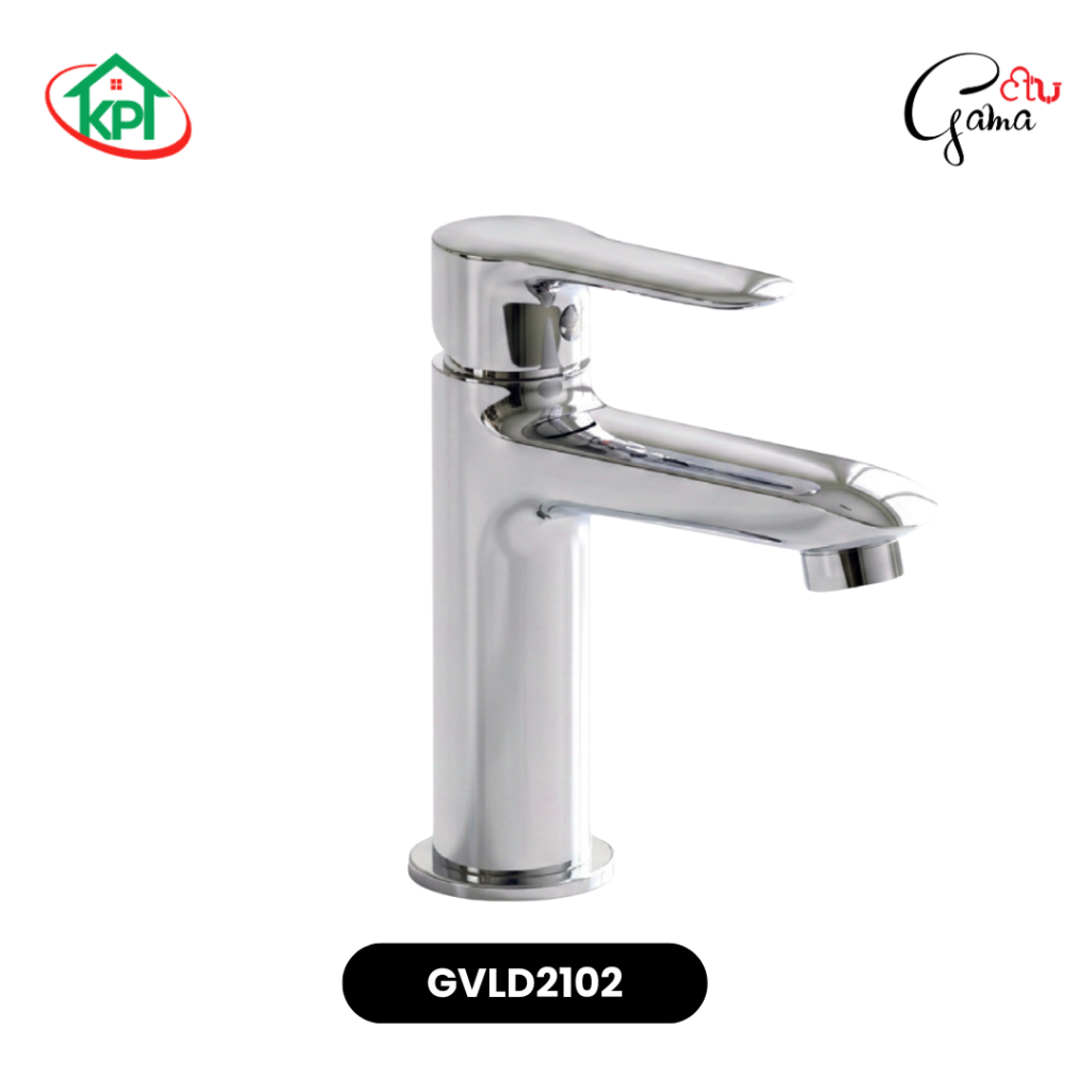 Vòi Lavabo đồng thau nóng lạnh GAMA GVLD2102