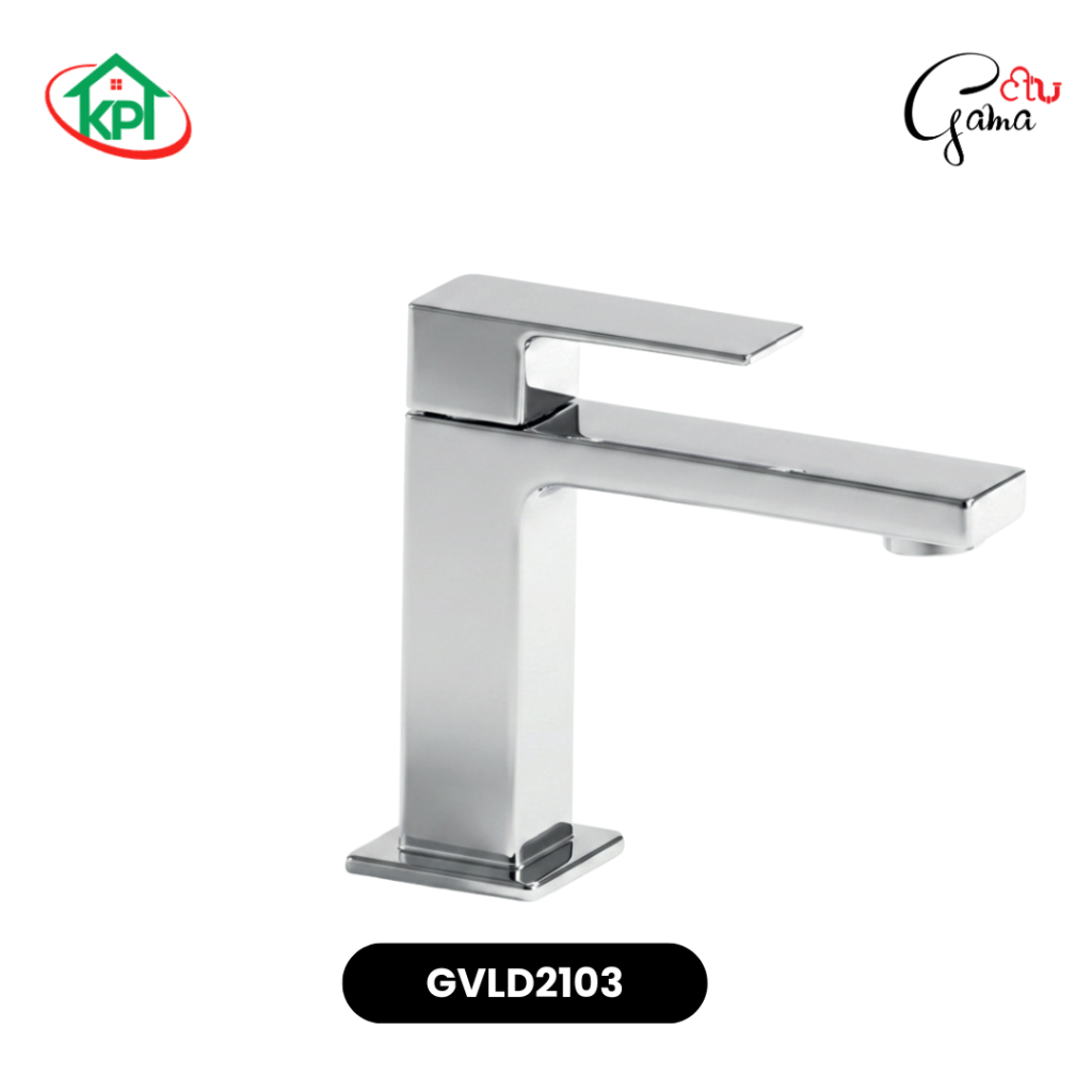 Vòi Lavabo đồng thau nóng lạnh GAMA GVLD2103